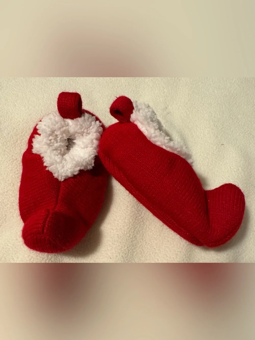 Green White Red Carter’s Christmas Santa Stripe Sleep N Play Bundle sz 6m